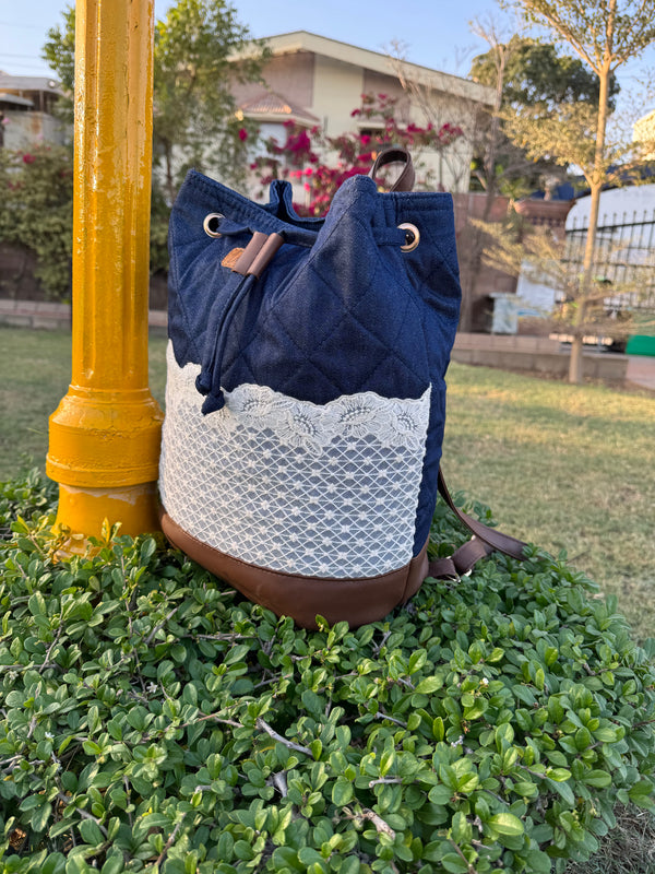 Chic Denim Sling Shoulder Bag