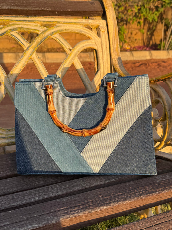 Classic Denim Shoulder Bag